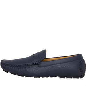 Brave Soul Mens Webster Loafers Navy