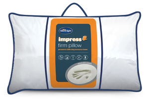 Silentnight Impress Memory Foam Pillow – Firm