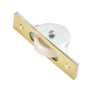 Zinc Sash Pulley Wheel Brass Plated