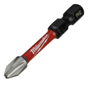 10 Piece 50mm SHOCKWAVE™ PH2 CD Tic Tac Screwdriver Bits