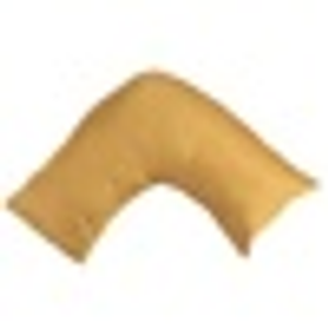Soho 1000 Thread Count U Shaped Pillowcase Mustard