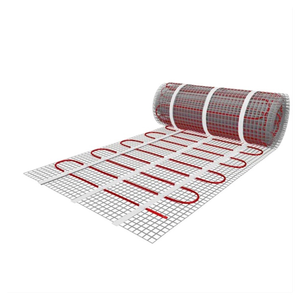 Elektrische vloerverwarming 480 watt 3,0 m² inclusief slimme thermostaat mat wit