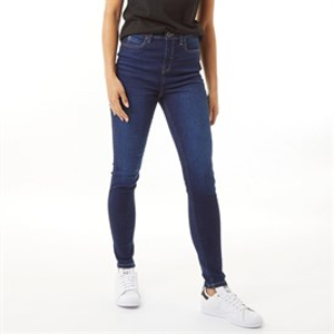 Bench Womens Faye Five Pocket Skinny Jeans Indigo