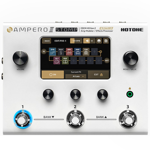 Hotone Ampero II Stomp Amp Modeller & Multi-Effects Processor
