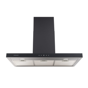 A++ Energy Rated 90cm Black Chimney Cooker Hood