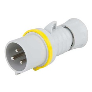 Gewiss GW60012H 32A 2P+E (3 Pin) 110v IP44 Industrial Plug