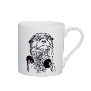 O  Alphabet Of Snacking Animals Mug