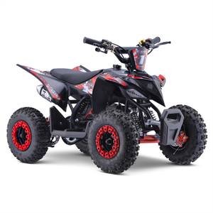 Excite 50cc Premium Red Kids Mini Petrol Quad Bike