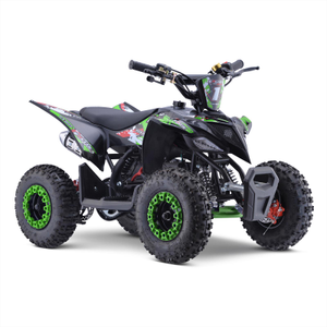 Excite 50cc Premium Green Kids Mini Petrol Quad Bike