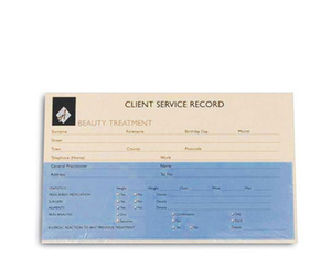 Agenda record cards, beauty (100)