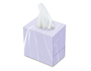 Cloudsoft cube facial tissues, 2 ply (70)