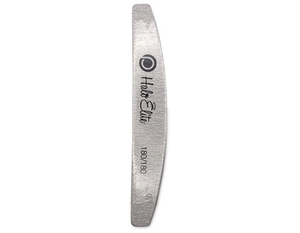 Halo Elite half moon nail file 180/180 grit, Zebra