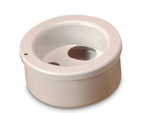 Manicure bowl round white