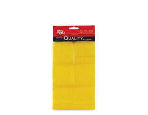 Hair Tools velcro rollers jumbo yellow  66mm (6)