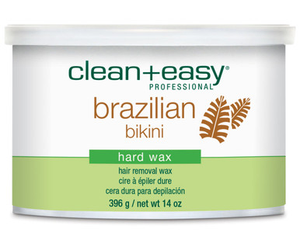 clean+easy brazilian hard wax 396g