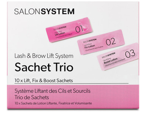 Salon System lash/browlift salon trio sachet (3)