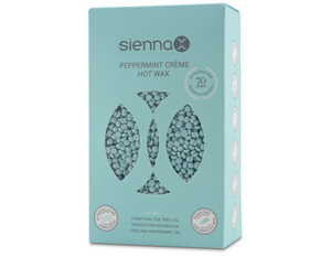 Sienna X peppermint cr?me hot wax 800g