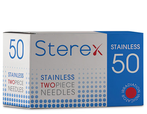 Sterex needles two piece F5S short (50)