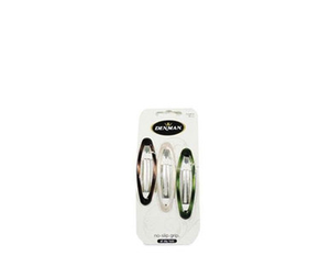 Denman no-slip oval clips 80mm (3)