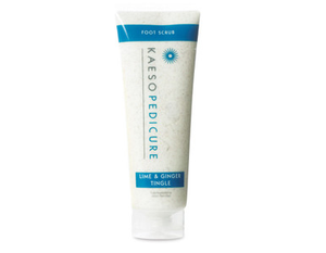 Kaeso lime and ginger tingle foot scrub 250ml