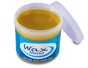 Wax Master cr?me wax tea tree, gold 450g