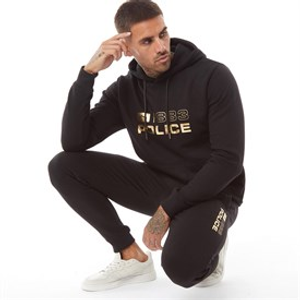 883 Police Mens Mina Tracksuit Black/Gold