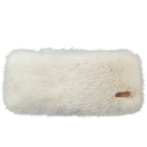 Barts Womens Soft Faux Fur Headband - One Size / White
