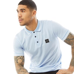 Avant Garde Mens Relate Polo Shirt Sky Blue