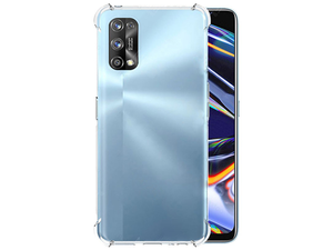Gel Case with Bumper Edges for OPPO Realme 7 Pro - Clear
