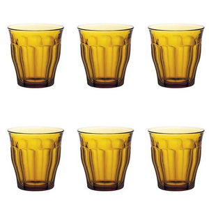 Duralex - Picardie Amber Tumbler Set 250ml/6pce