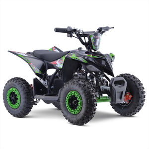 Excite 1000w Premium Green Kids Mini Electric Quad Bike