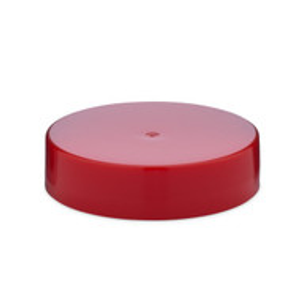 43-400 Red PP Plastic Screw Top Spice Caps - X43-400LLR