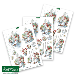 Die Cut Decoupage – Ice Skates (pack of 3)