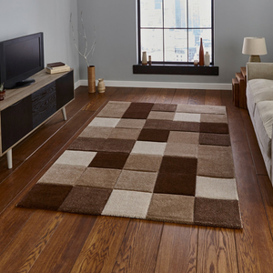 Brooklyn Beige Brown Rug