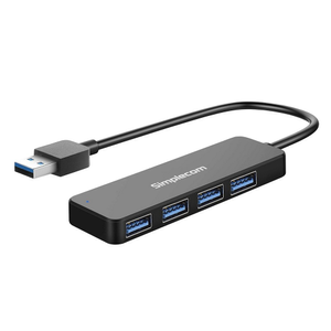 USB 3.0 (USB 3.2 Gen 1) SuperSpeed 4 Port Hub for PC Laptop CH342