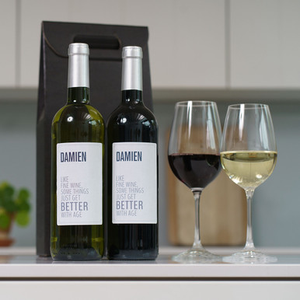 Better With Age Personalised Wine Pair