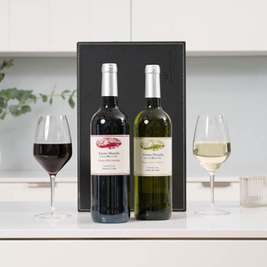 Personalised Red & White Wine