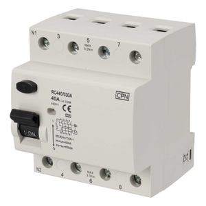40A 4 Pole 30mA Type A RCD