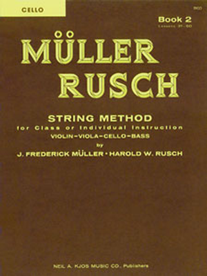 Muller Rusch String Method Vol. 2 - Cello 