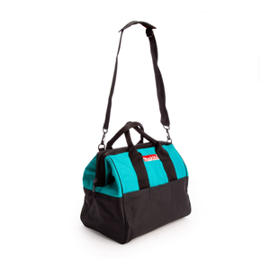 Makita 14" 36cm Open Mouth LXT Tool Bag Holdall Blue with Shoulder Strap