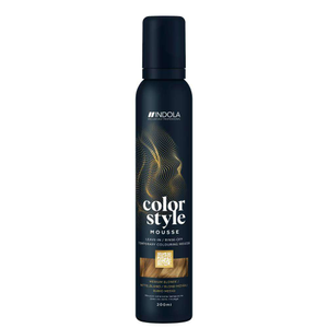 Indola Color Style Mousse Temporary Colour 200ml - Medium Blonde