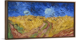 Wheatfield With Crows