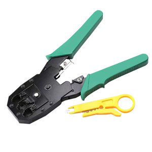 Network Cable Plier Modular Crimping Tool With Stripper
