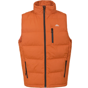 Trespass Mens Clasp Padded Gilet - M / Burnt Orange