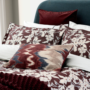 Aris Duvet Cover, Mulberry