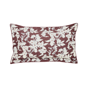 Aris Oxford Pillowcase, Mulberry