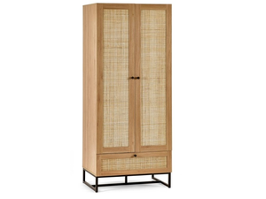 Julian Bowen Padstow Oak Wardrobe