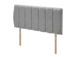 British Bed Company Cassia 5' King Size Bronze Wool Fabric Headboard