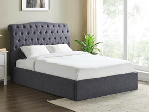 Limelight Rosa Storage 4' 6" Double Natural Ottoman Bed