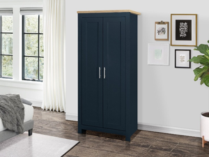Birlea Highgate 2 Door Highgate Cream Wardrobe